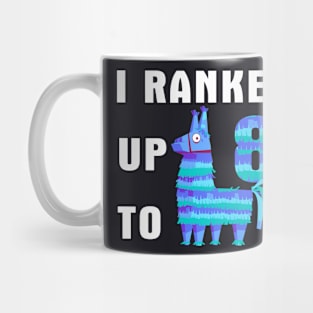 I Ranked Up To 8 Birthday Video Game Llama Mug